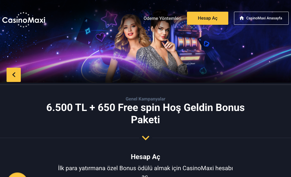 Casinomaxi masaustu