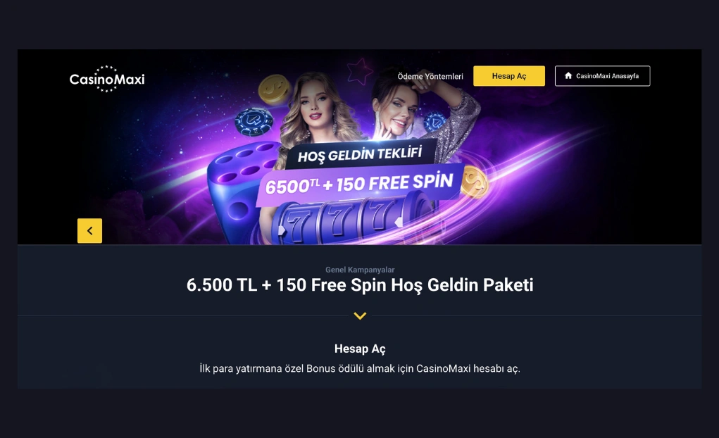 Casinomaxi anasayfa